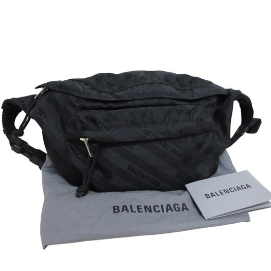 Balenciaga Nylon Black Crossbody Bags