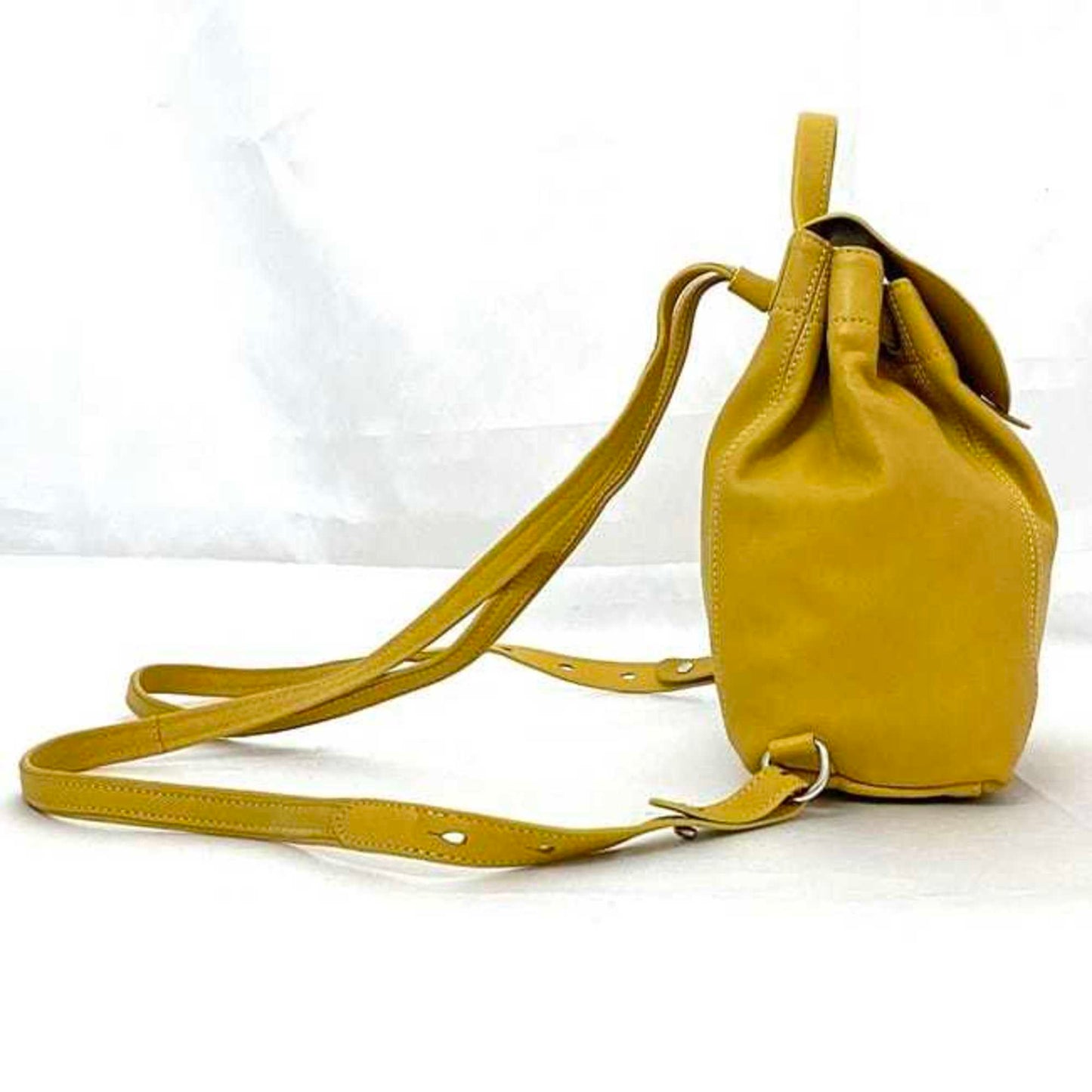 Longchamp Others Yellow Backpacks