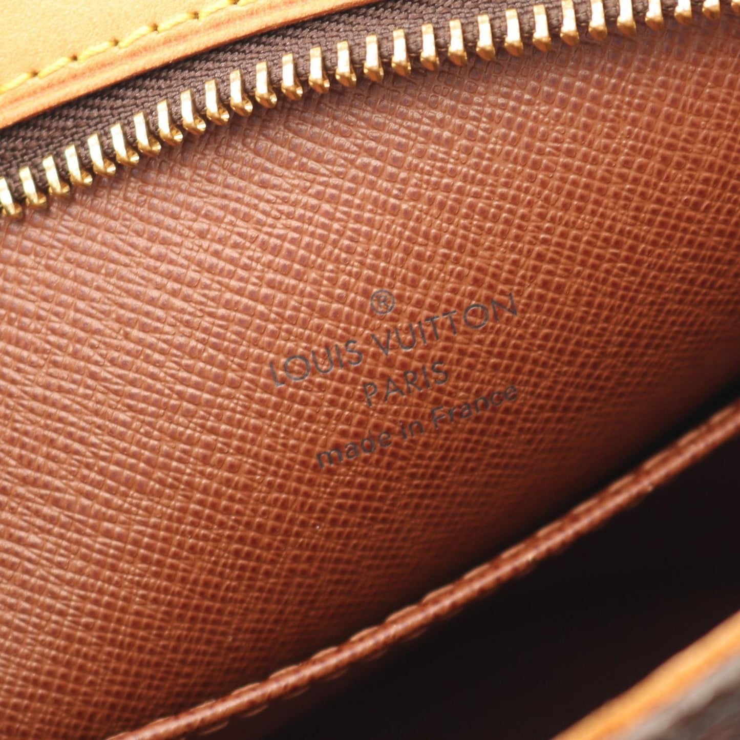 Louis Vuitton Coated Canvas Brown Shoulder Bags