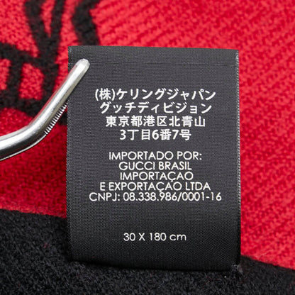 Gucci Wool Red Scarves