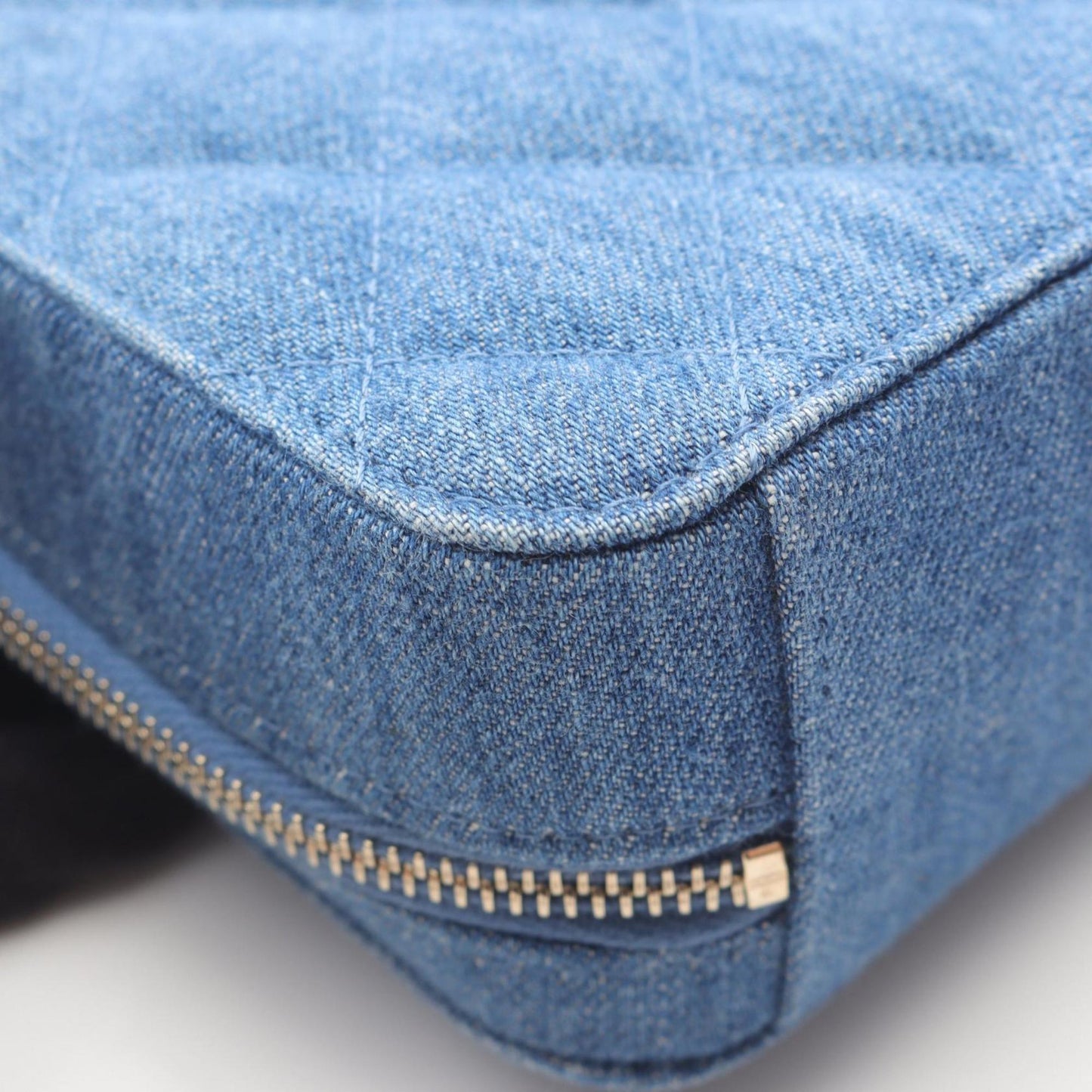 Chanel Denim Blue Shoulder Bags