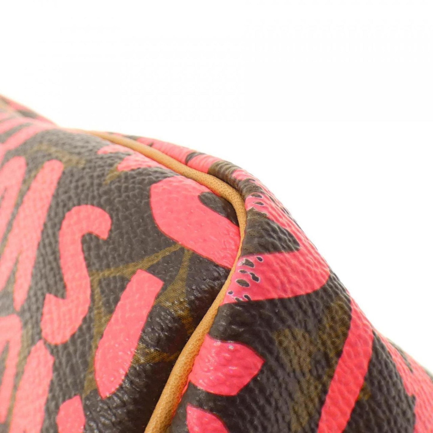 Louis Vuitton Coated Canvas Pink Travel Bags