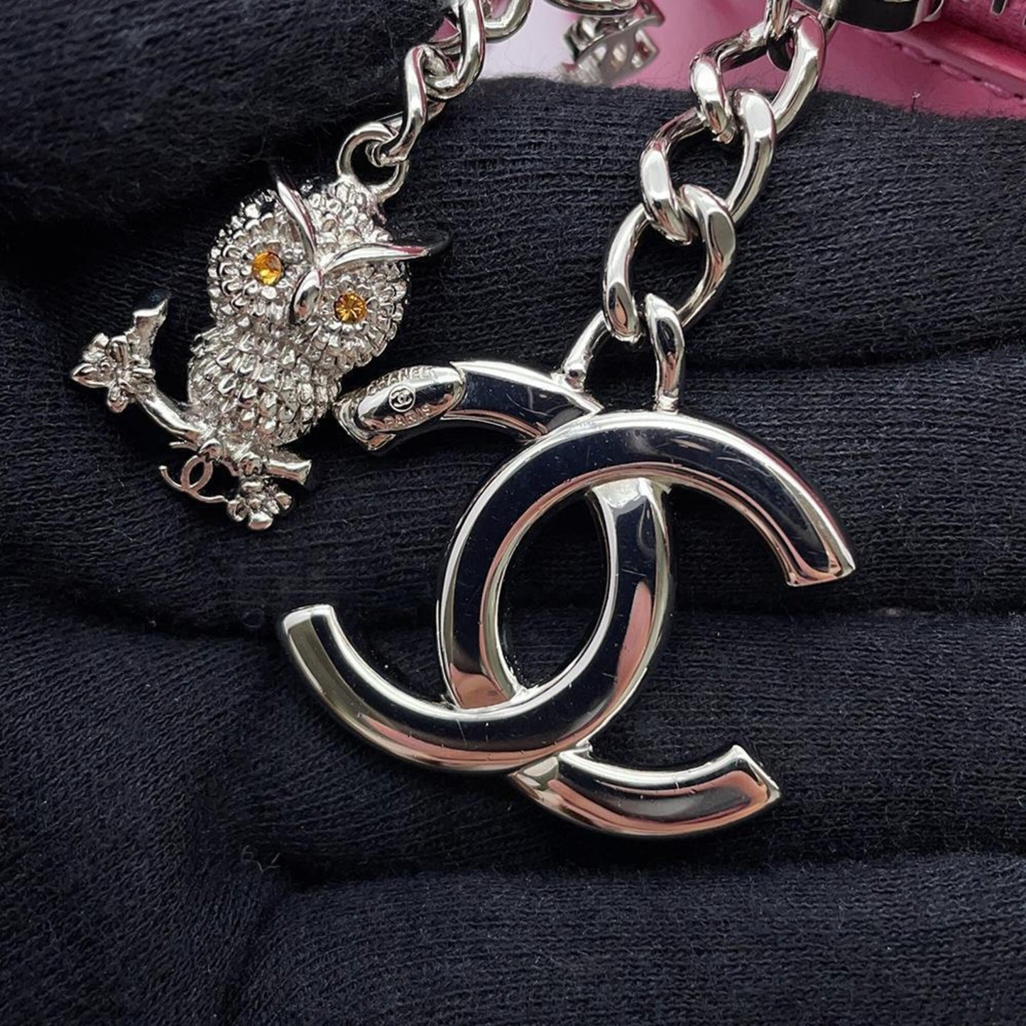 Chanel Patent Pink Shoulder Bags