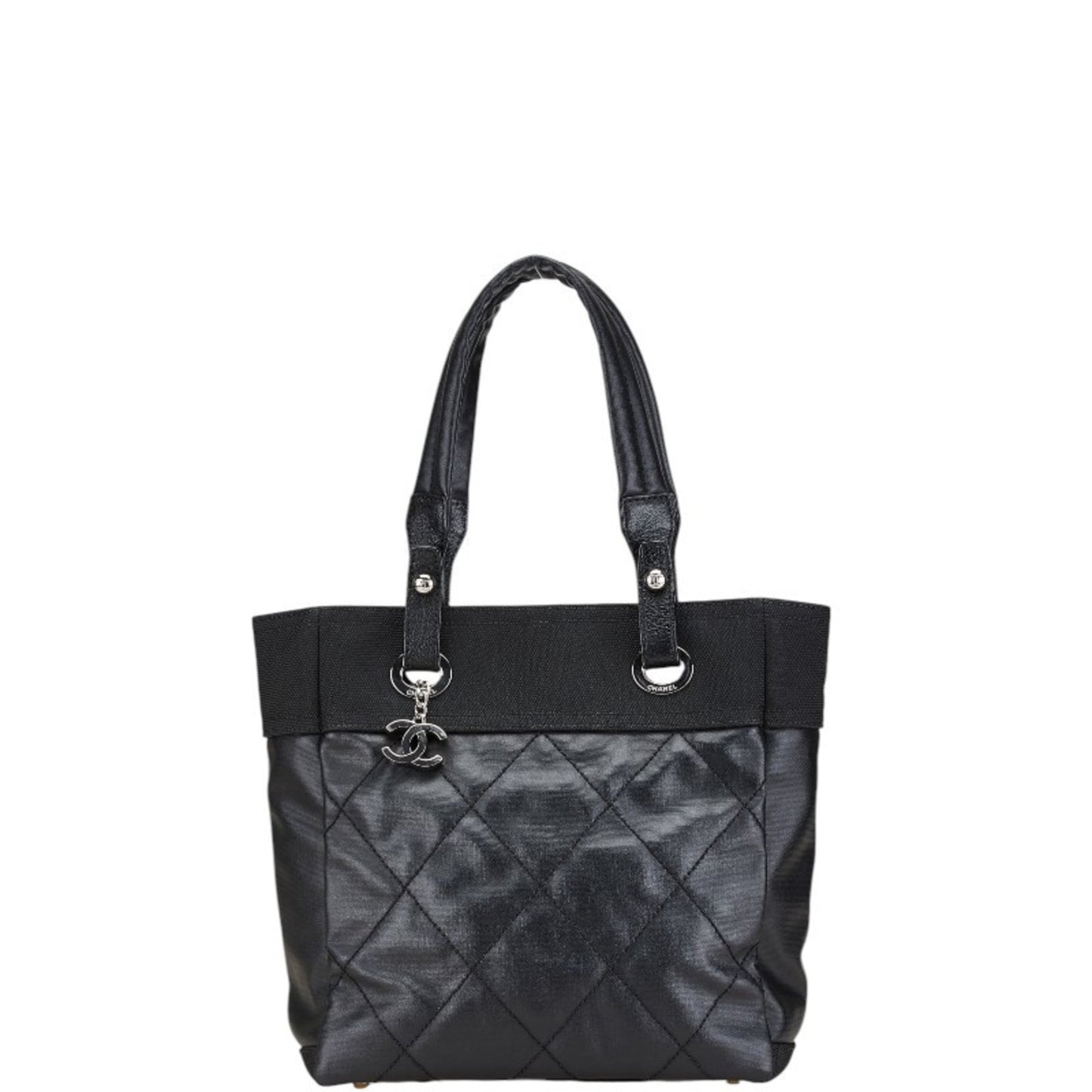 Chanel Canvas Black Tote Bags