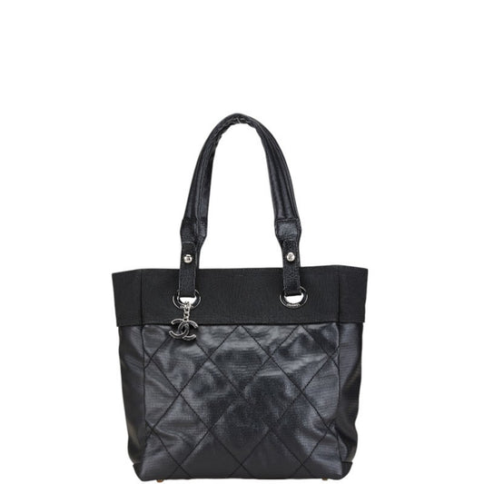 Chanel Canvas Black Tote Bags