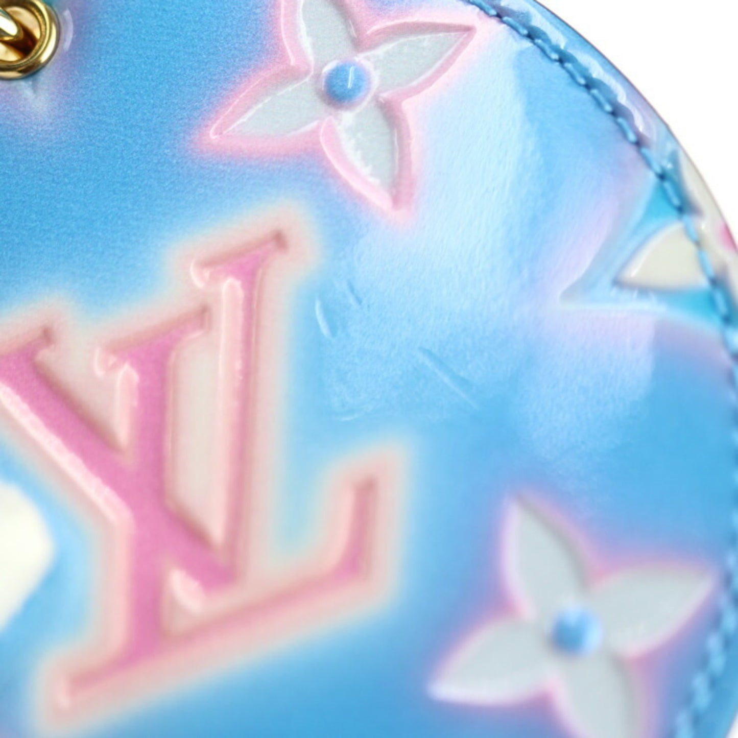 Louis Vuitton Vernis Blue Key Rings