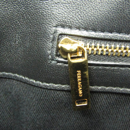 Salvatore Ferragamo Canvas Black Tote Bags