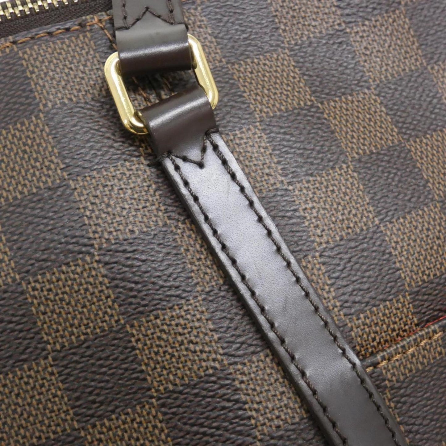 Louis Vuitton Coated Canvas Brown Handbags