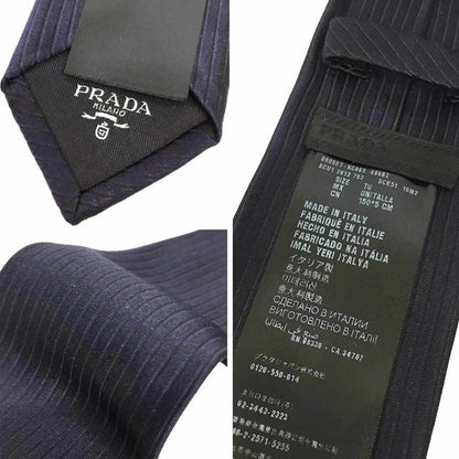 Prada Silk Blue Ties