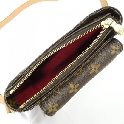 Louis Vuitton Coated Canvas Brown Shoulder Bags