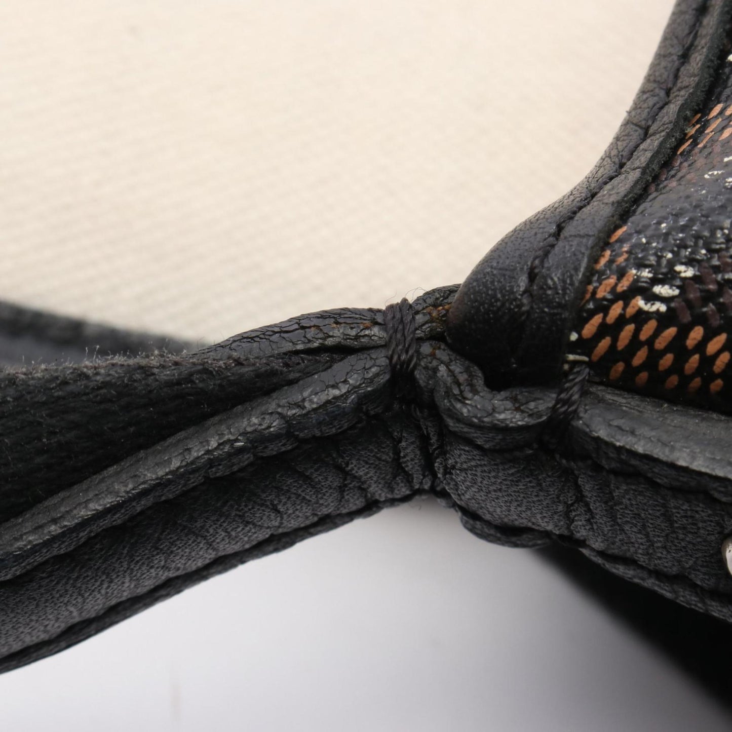 Goyard Coated Canvas Black Shoulder Bags