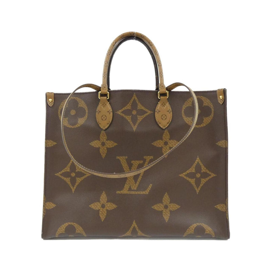 Louis Vuitton Coated Canvas Brown Handbags