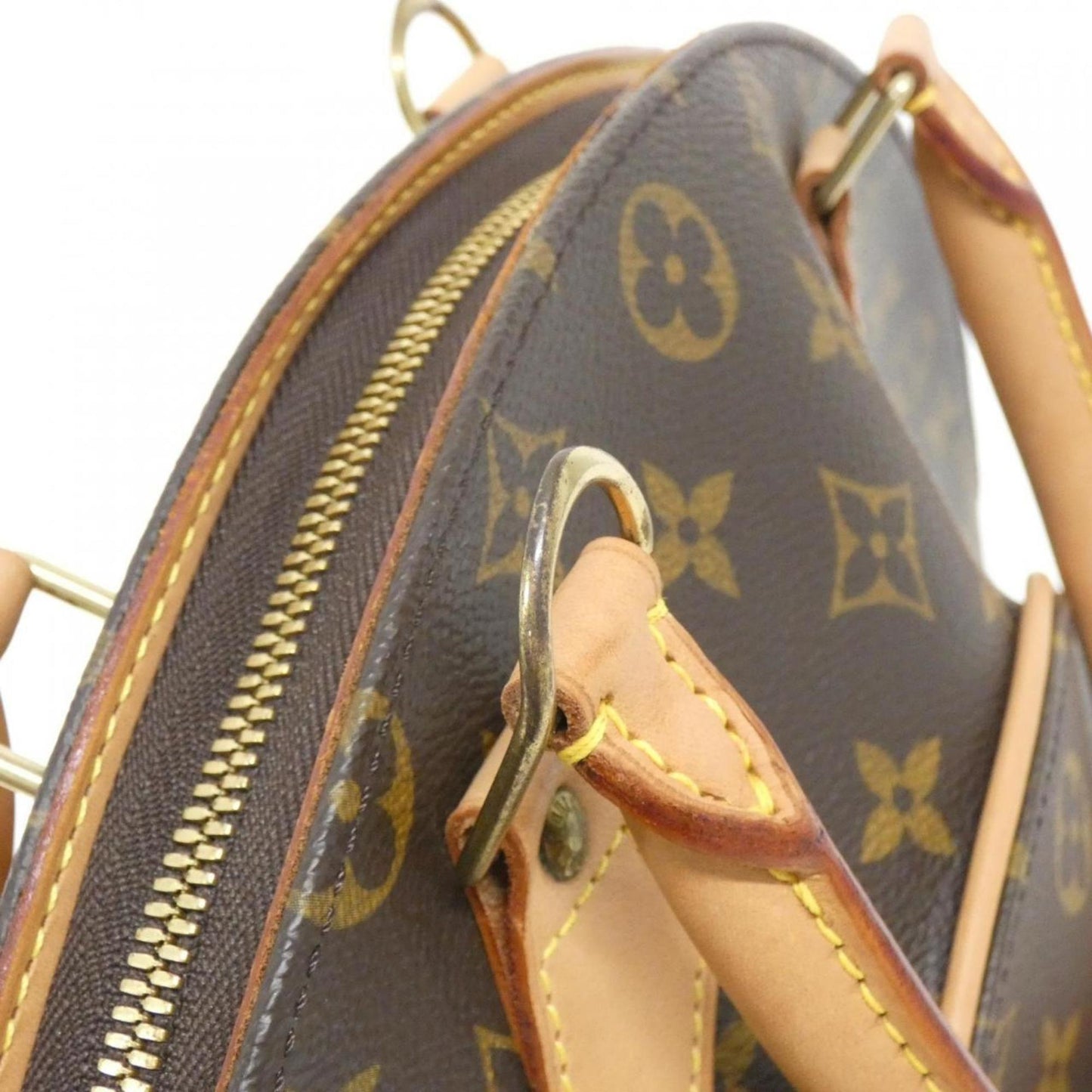 Louis Vuitton Coated Canvas Brown Handbags