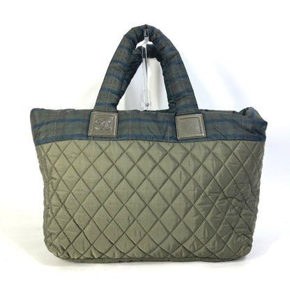 Chanel Nylon Green Shoulder Bags