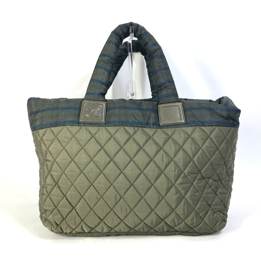 Chanel Nylon Green Shoulder Bags