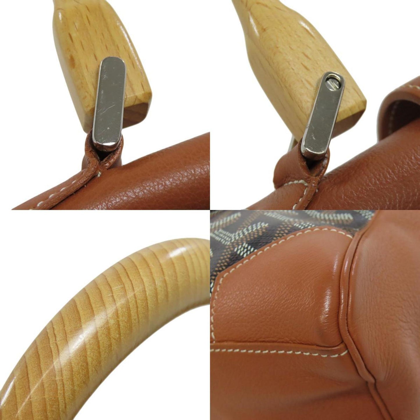 Goyard Coated Canvas Brown Handbags