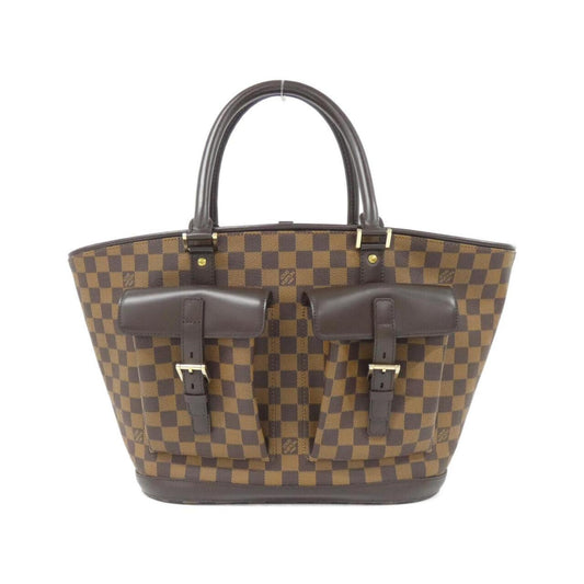 Louis Vuitton Coated Canvas Brown Handbags