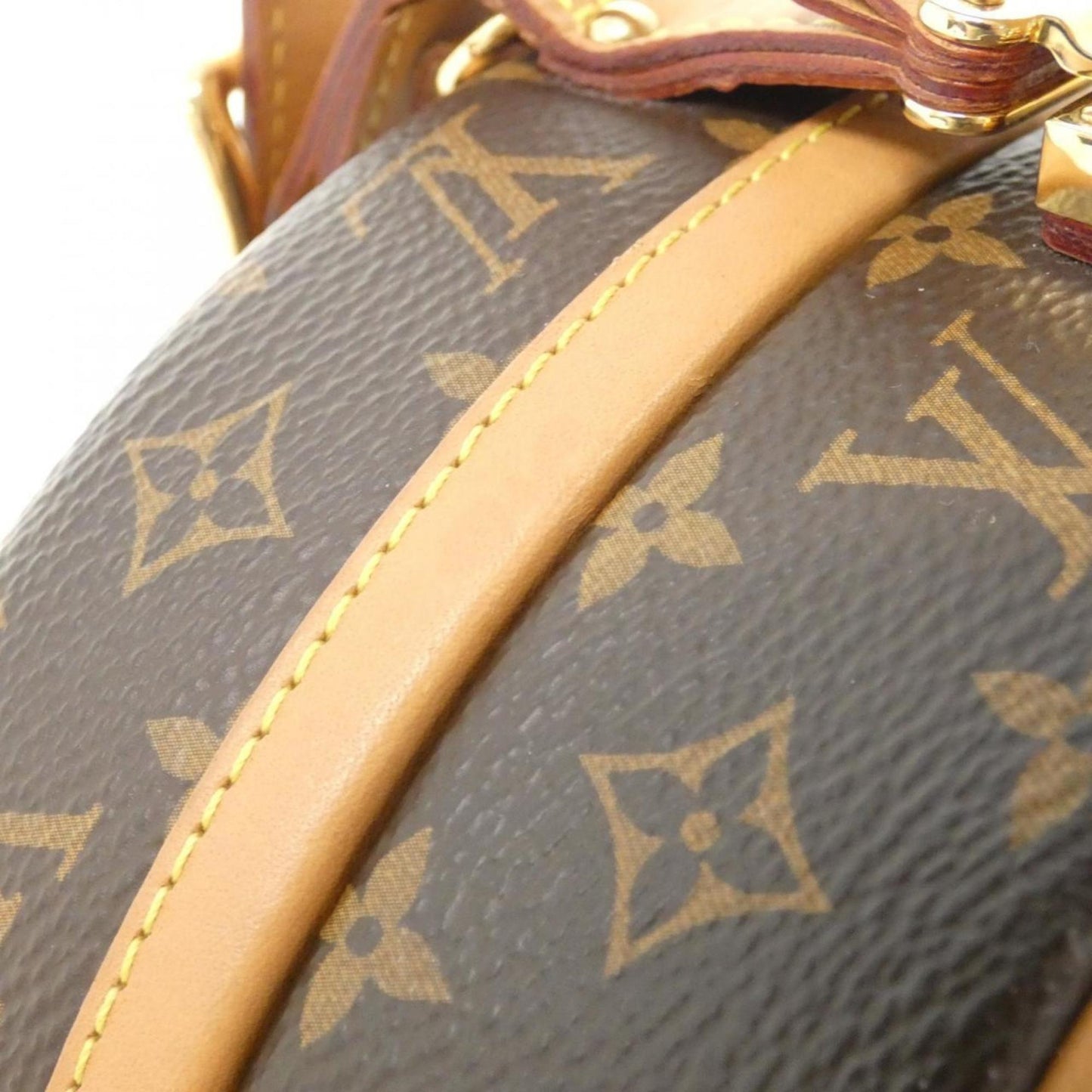 Louis Vuitton Coated Canvas Brown Handbags