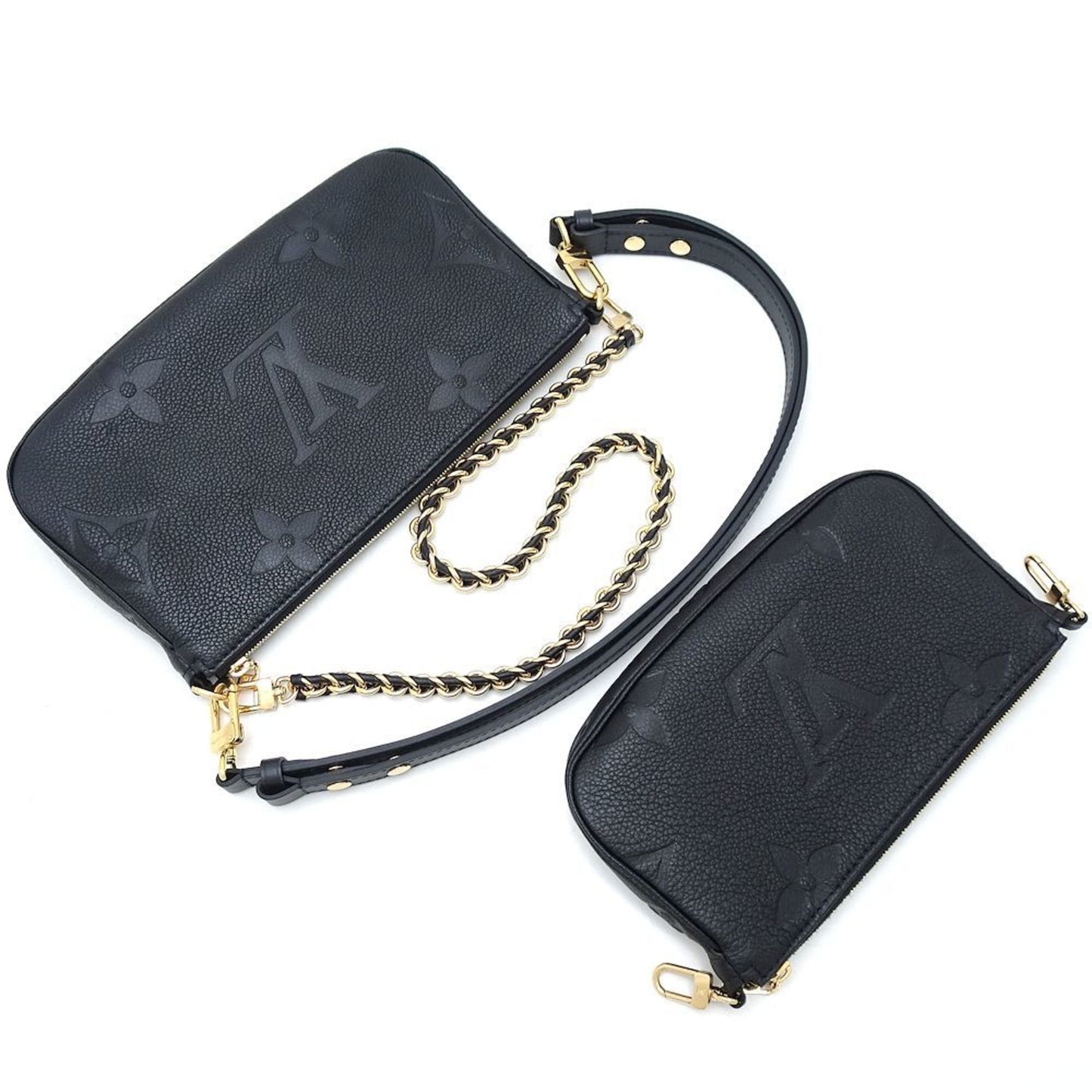 Louis Vuitton Empreinte Black Shoulder Bags