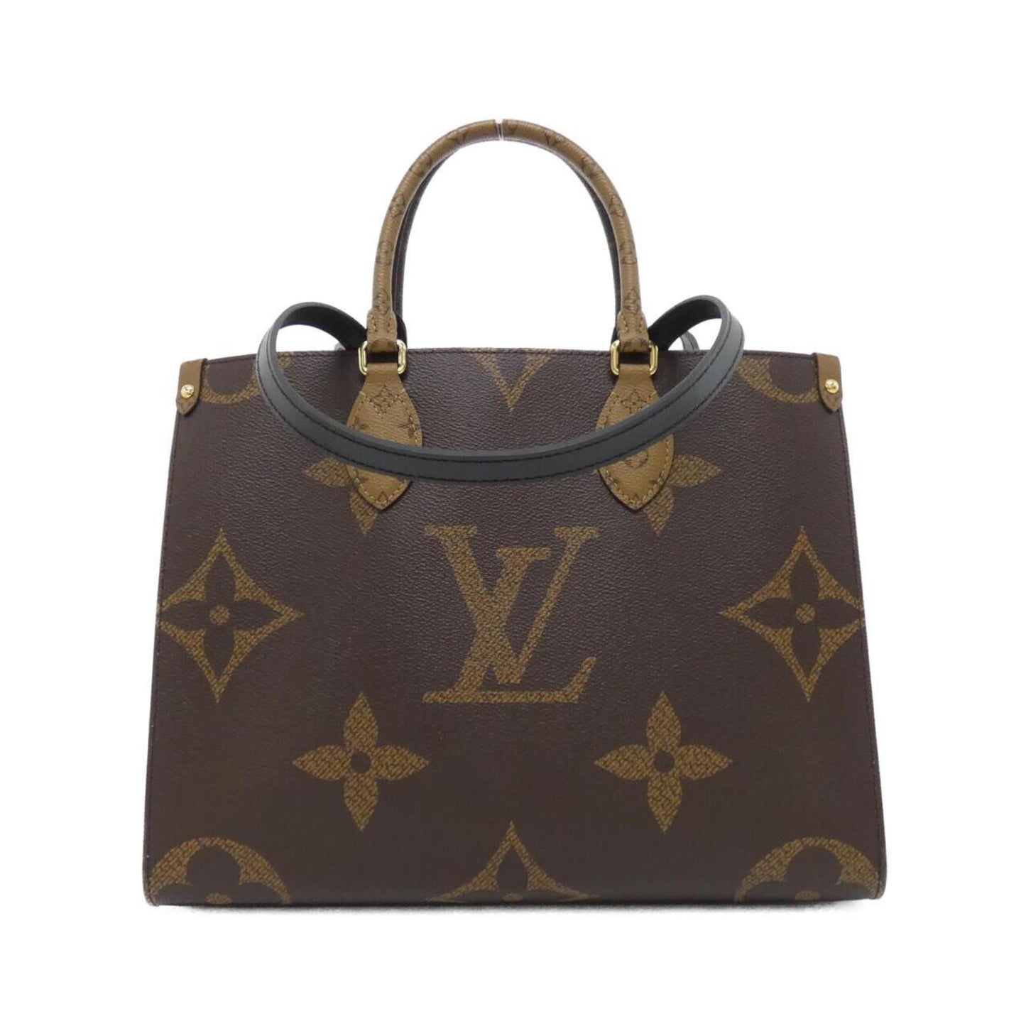 Louis Vuitton Coated Canvas Brown Handbags