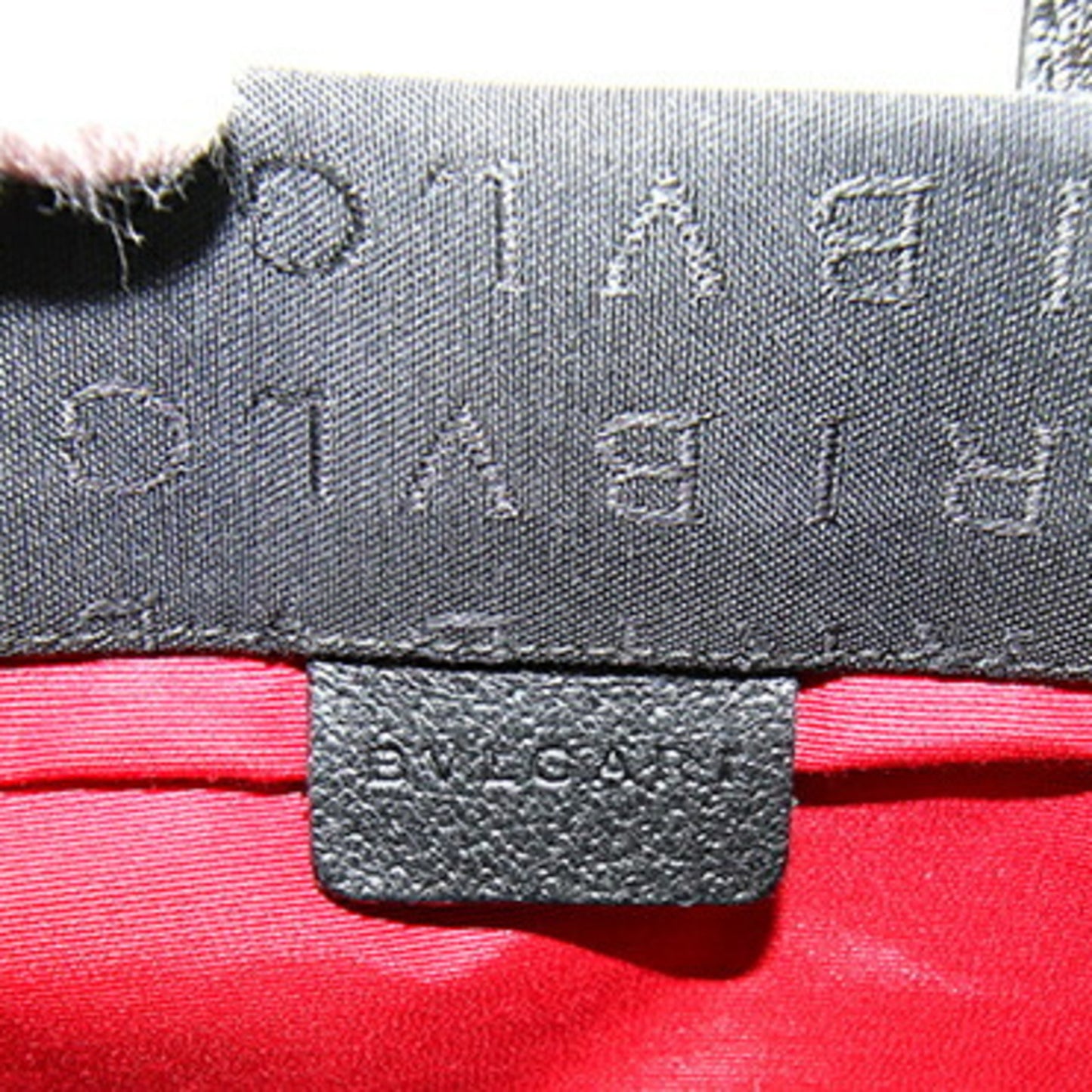 Bvlgari Canvas Black Handbags