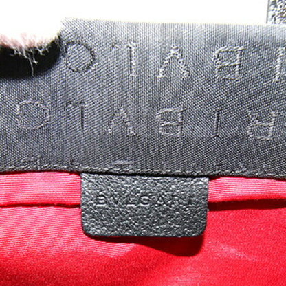 Bvlgari Canvas Black Handbags