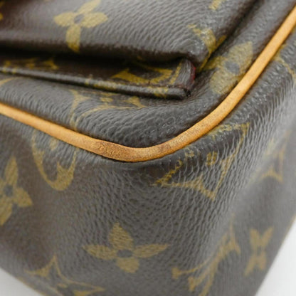 Louis Vuitton Coated Canvas Brown Shoulder Bags
