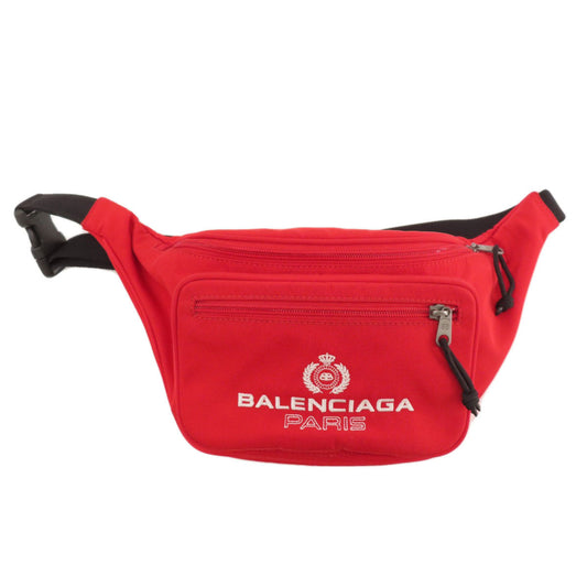 Balenciaga Canvas Red Crossbody Bags