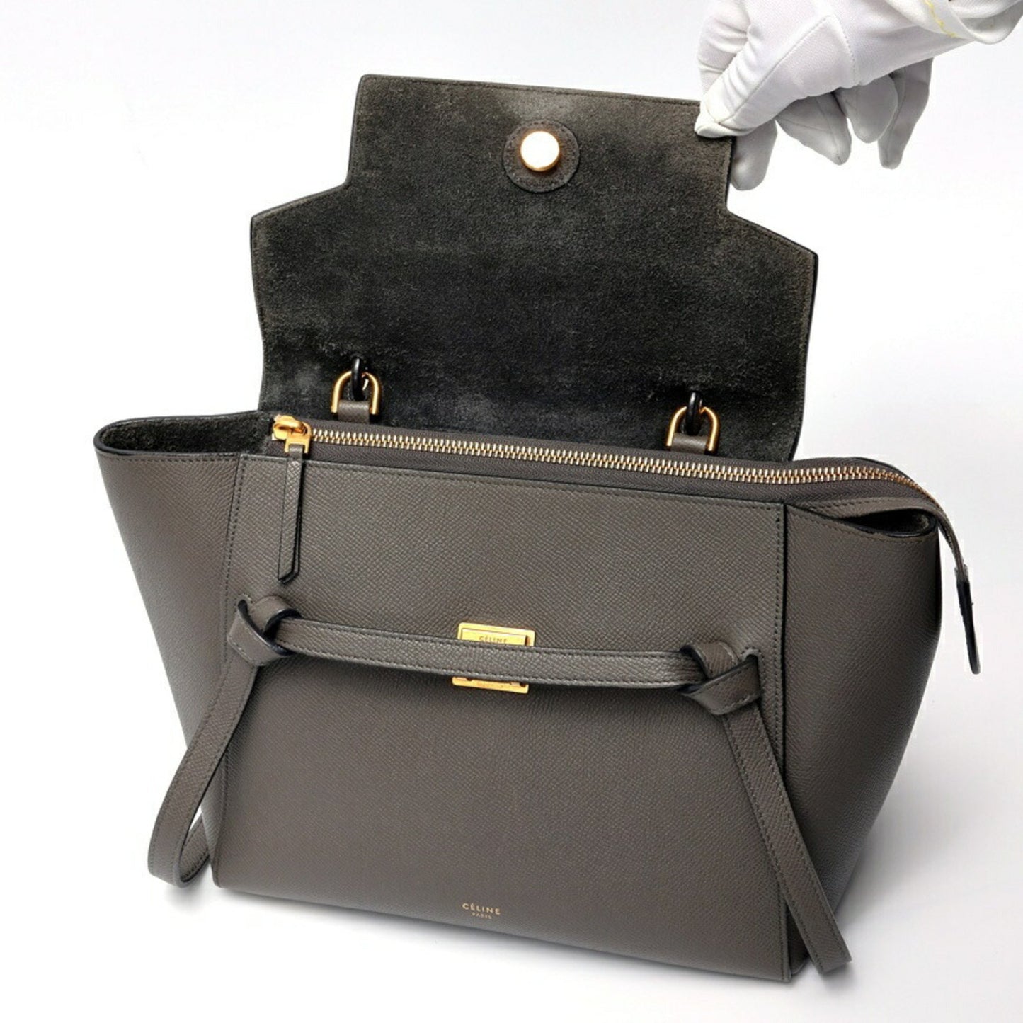 Celine Others Gray Handbags