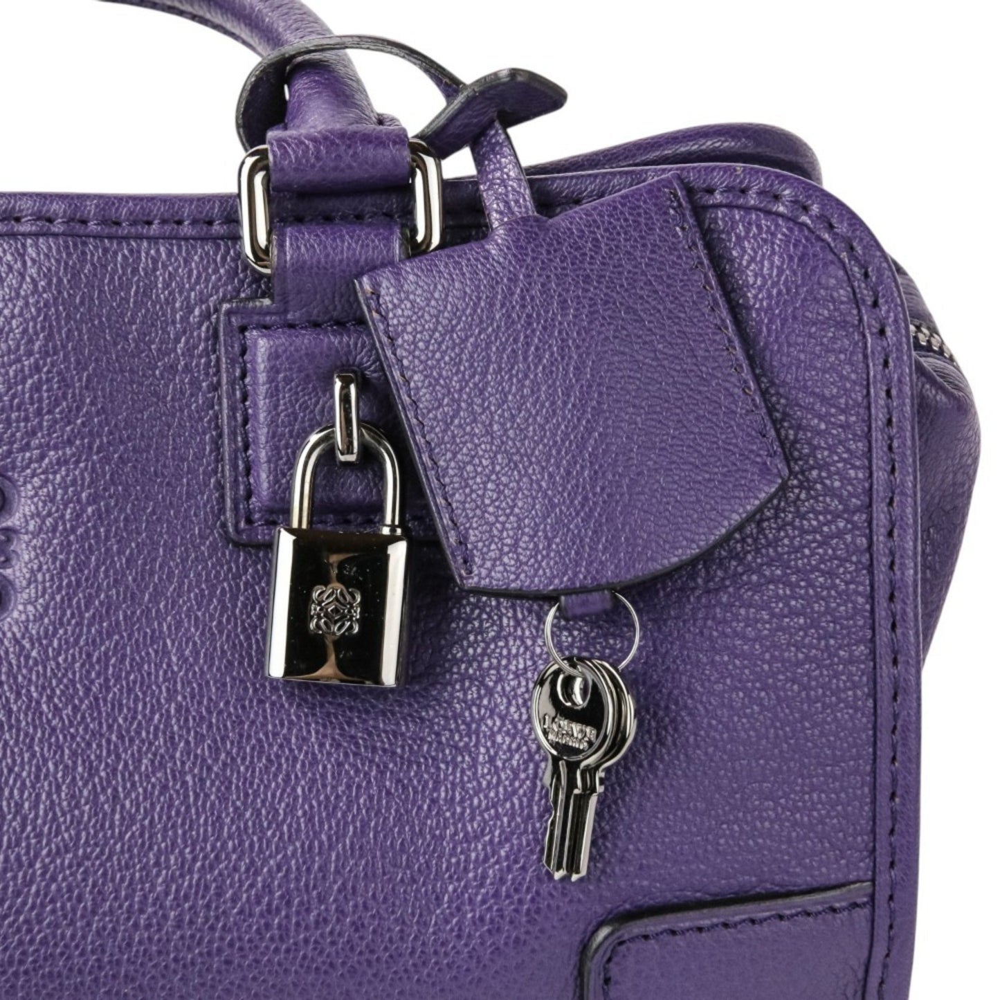 Loewe Others Purple Handbags