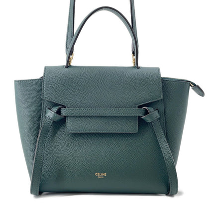 Celine Others Green Handbags