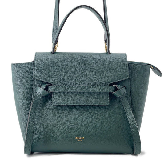 Celine Others Green Handbags
