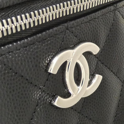 Chanel Calfskin Black Shoulder Bags