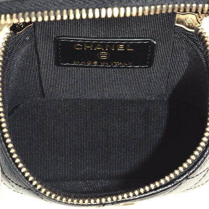 Chanel Calfskin Black Shoulder Bags