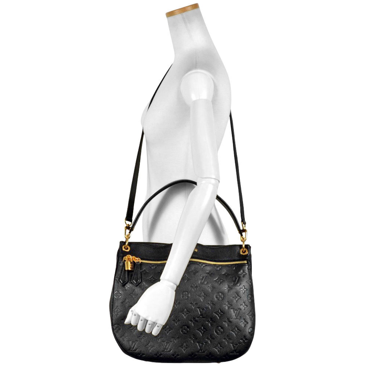 Louis Vuitton Empreinte Black Shoulder Bags