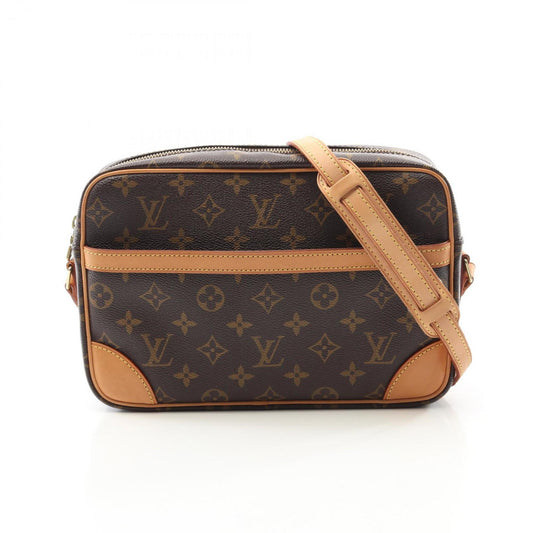 Louis Vuitton Coated Canvas Brown Shoulder Bags