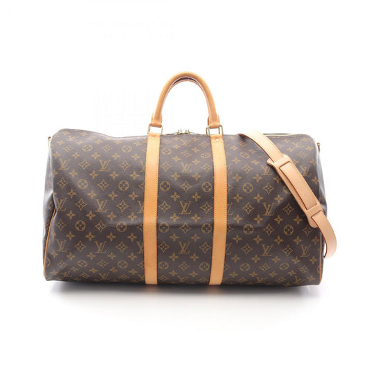 Louis Vuitton Coated Canvas Brown Travel Bags