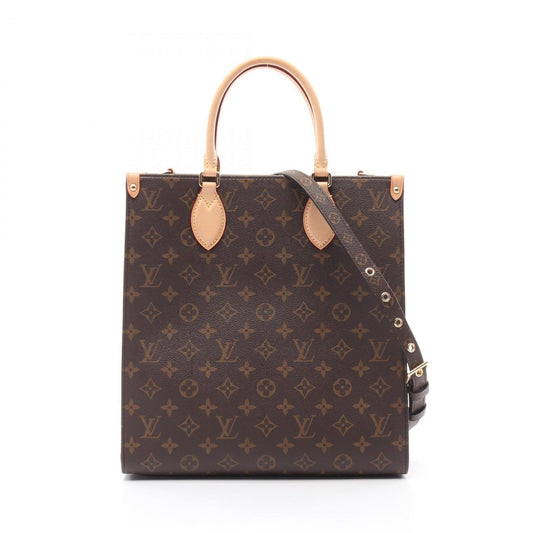 Louis Vuitton Coated Canvas Brown Tote Bags