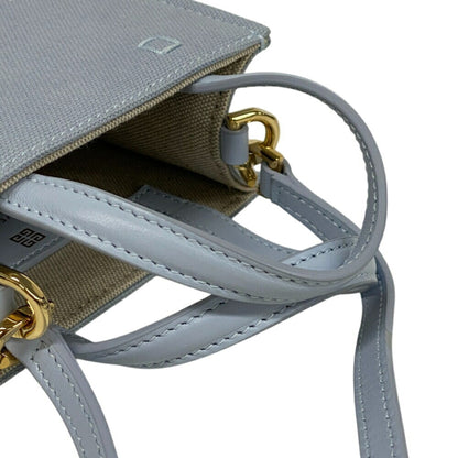 Givenchy Canvas Blue Tote Bags