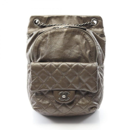 Chanel Others Green Backpacks