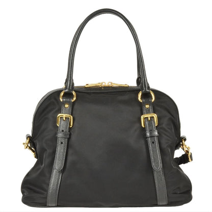 Prada Nylon Black Handbags