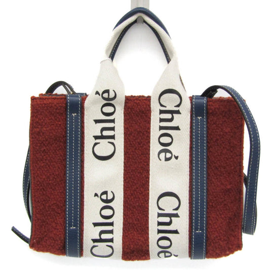 Chloé Wool Brown Handbags