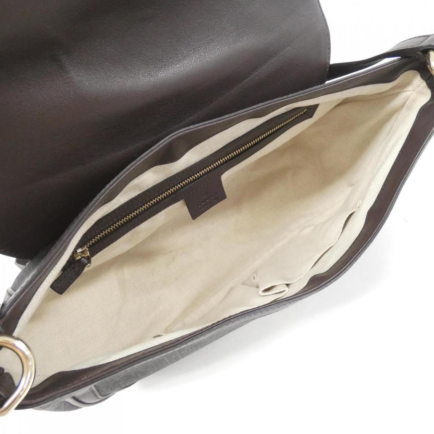 Gucci Canvas Brown Shoulder Bags