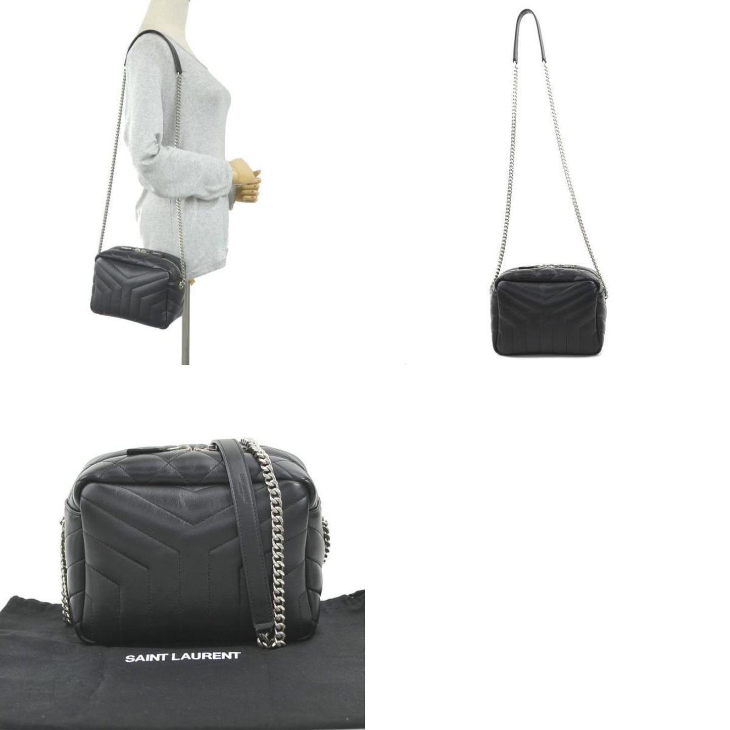 Saint Laurent Others Black Shoulder Bags