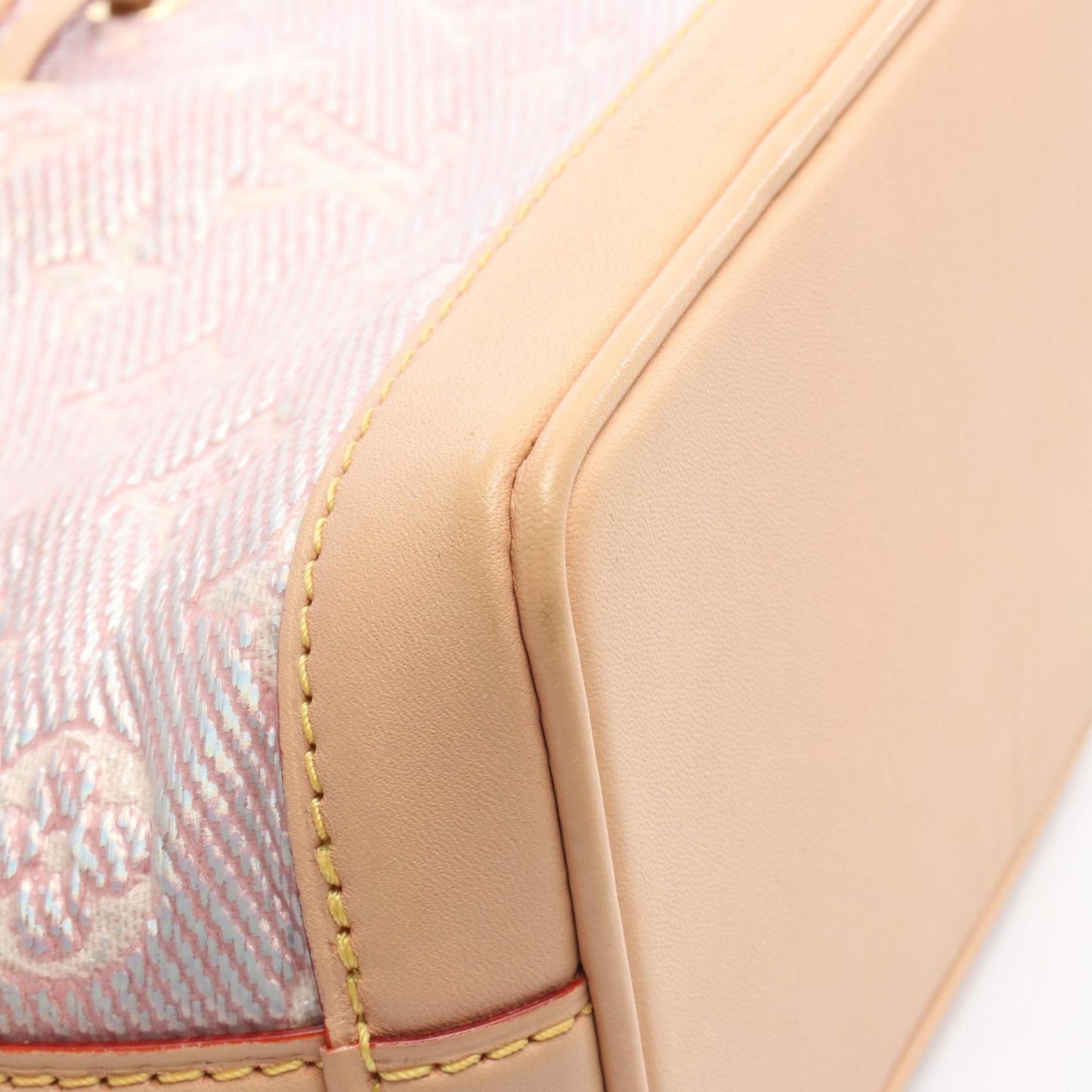 Louis Vuitton Woven Fabric Brown Handbags