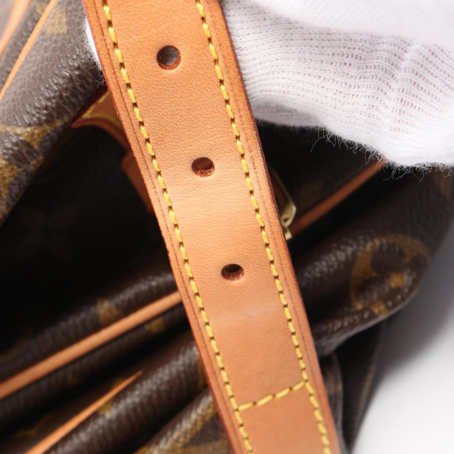 Louis Vuitton Coated Canvas Brown Shoulder Bags