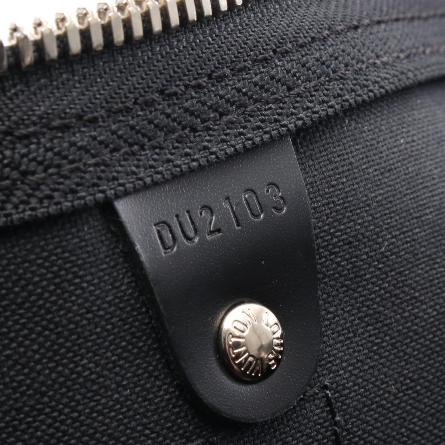 Louis Vuitton Coated Canvas Black Travel Bags