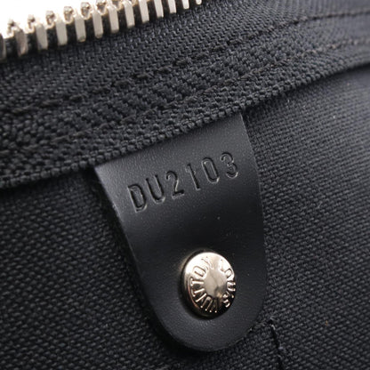 Louis Vuitton Coated Canvas Black Travel Bags