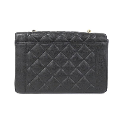 Chanel Calfskin Black Shoulder Bags