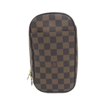 Louis Vuitton Coated Canvas Brown Shoulder Bags